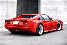 308GTB      フェラーリ　　　なかなかいい感じですね!!
