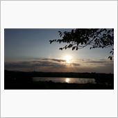 今日の夕景