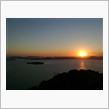 王子ヶ岳展望台からの夕日と夜景★☆