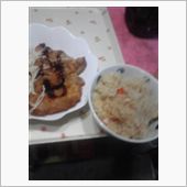 秋の炊き込みご飯(^o^)b