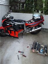 GSX-R1100 22年目の整備 GSX-R1100 22年目の整備