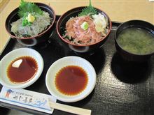 今日のランチは、富士川SA上り「まるせん食堂」わんこ丼セット 900円