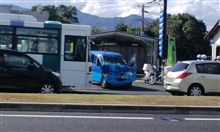 北九州小倉南区で危険運転をする軽　事故しとるし！