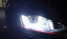 Golf7 の DRL が点灯した日