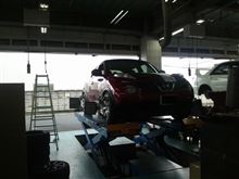 昨日はアライメントをとってきました(≧∀≦)