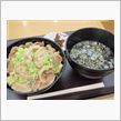 今日のブランチは、佐野SA「みかも」男飯 980円