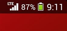 Xperia Z1 SOL23のLTE