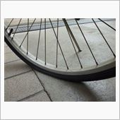 自転車のチューブ交換