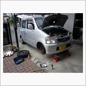 ポチ君のブレーキパッドを交換！