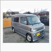 タウンボックスを洗車しました。