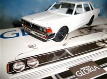 1/24アオシマの430グロリアセダン200スタンダード(組立中)です♪