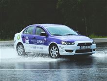 LINK4 promowanie bezpiecznej jazdy w Mitsubishi Lancer ： Poland ・・・・