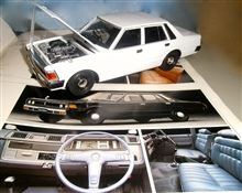 1/24アオシマの430グロリア200スタンダード(RB20DET搭載w)です♪