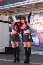 SGT R6 in 富士 EXEDY 花井るりさん（左）鵜飼りえさん（右）
