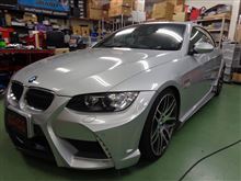 ＢＭＷ３３５カブリオレ　セキュリティ取付＆ＡＱＵＡクルコン取付　兵庫県よりご来店