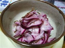 赤カブのおつけもの