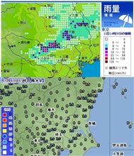 突然の豪雨にビックリ (((( ;ﾟдﾟ))))ｱﾜﾜﾜﾜ