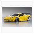フェラーリ458チャレンジ　　　空力利用して、、より、速く!!        進化したそうです。