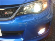 車幅灯をLEDにしてみました。