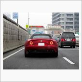 前を行くはアルファロメオ