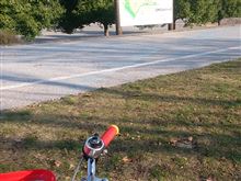 自転車の練習再び 自転車の練習再び