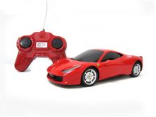 ラジコン 458イタリア 1/24サイズ赤色のラジコン いよいよ明日始動!! ラジコン 458イタリア 1/24サイズ赤色のラジコン いよいよ明日始動!!