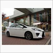 初のハイブリッド車体験（前後 ...