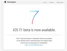 iOS 7,1 Beta 1 