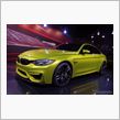 東京モーターショーで発表される、、BMW　M4　クーペ