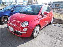 アライメント調整...FIAT500　ビルシュタインB14　BSS車高調製キット