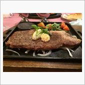 誕生日にステーキ...