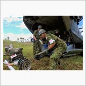 自衛隊本隊が救援活動開始