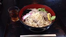 今日のお昼は・・・「そば処　まつ島」