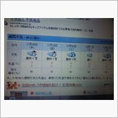 雪マーク出ました