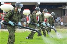 昨日の陸自フィリピン国際緊急援助活動