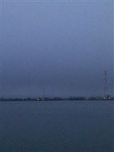 みぞれ降ってきた～