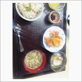 日曜お昼ご飯は(?_?)