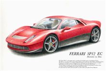 フェラーリ　SP12EC　　　（まさに、エリック　クラプトンの為のフェラーリ）
