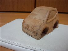 木彫りミニカー作製日記！ＵＰタイプ！線引き