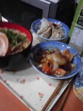 嫁ちゃんがいない晩ご飯(&gt;_&lt;)