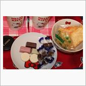 ひと仕事しながら・・・休憩♪