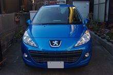 C3入院中は、プジョー207
