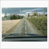 軽と田舎道