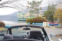 箱根は真冬！