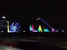 よみうりランドのナイトイルミネーション(^O^)/