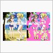 『ラブライブ!』水着エリチ＆ことりの水玉コラが素晴らしい！ ハラショー！(｀・ω・&#180;)ｂ