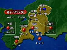 晴れるけど・・・　　　12/14（土曜日）