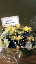 お花が届きました
