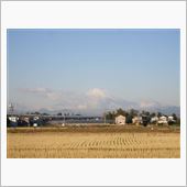 今日は神奈川から見る富士山
