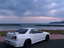 島根半島冬朝ドライブ
